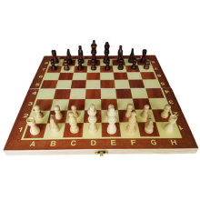 Schachbrett Schachspiel Kind Bildung Spielzeug aus Holz Spiel Schach